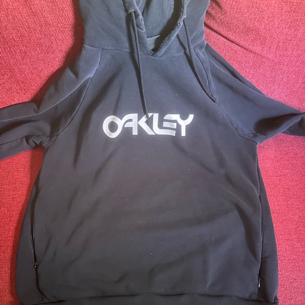 Oakley Black Pullover with White Logo